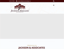 Tablet Screenshot of jacksonassociatesgc.com